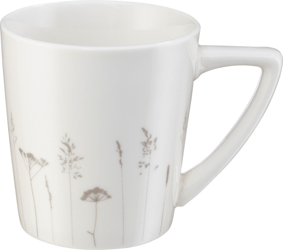 Bild 1 von BOLTZE Kaffeebecher Gräser, weiß/braun