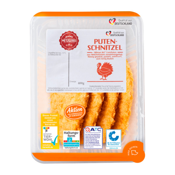 Bild 2 von MEINE METZGEREI Putenschnitzel „Wiener Art“