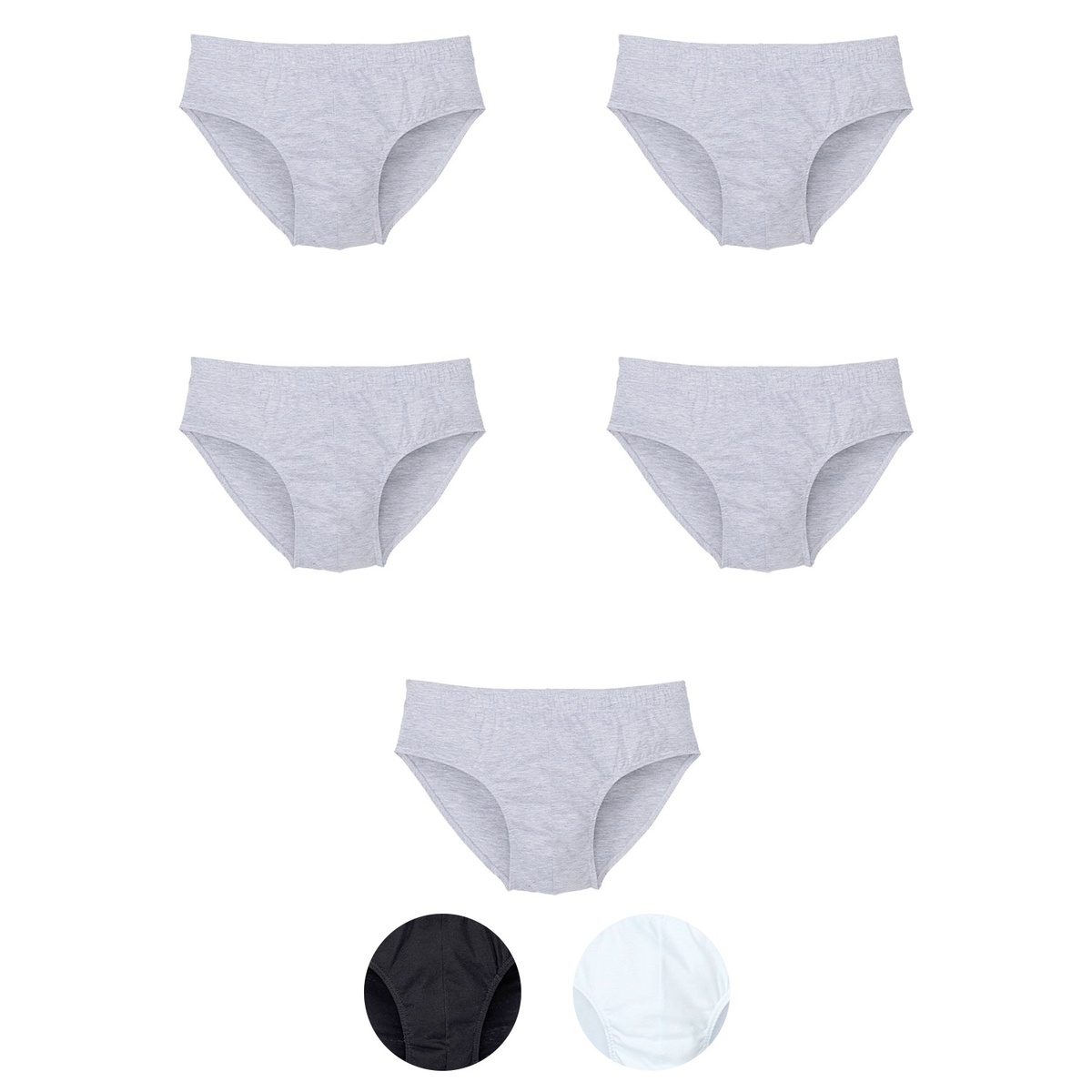 Bild 1 von UP2FASHION Herren Slips, 5er-Set