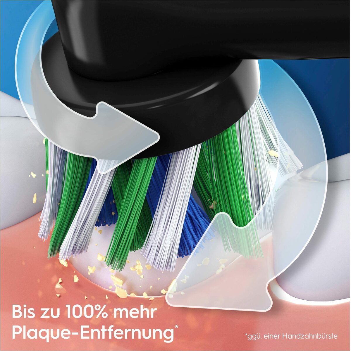 Bild 3 von Oral B Elektrische Zahnbürste Vitality Pro, Aufsteckbürsten: 1 St., 3 Putzmodi