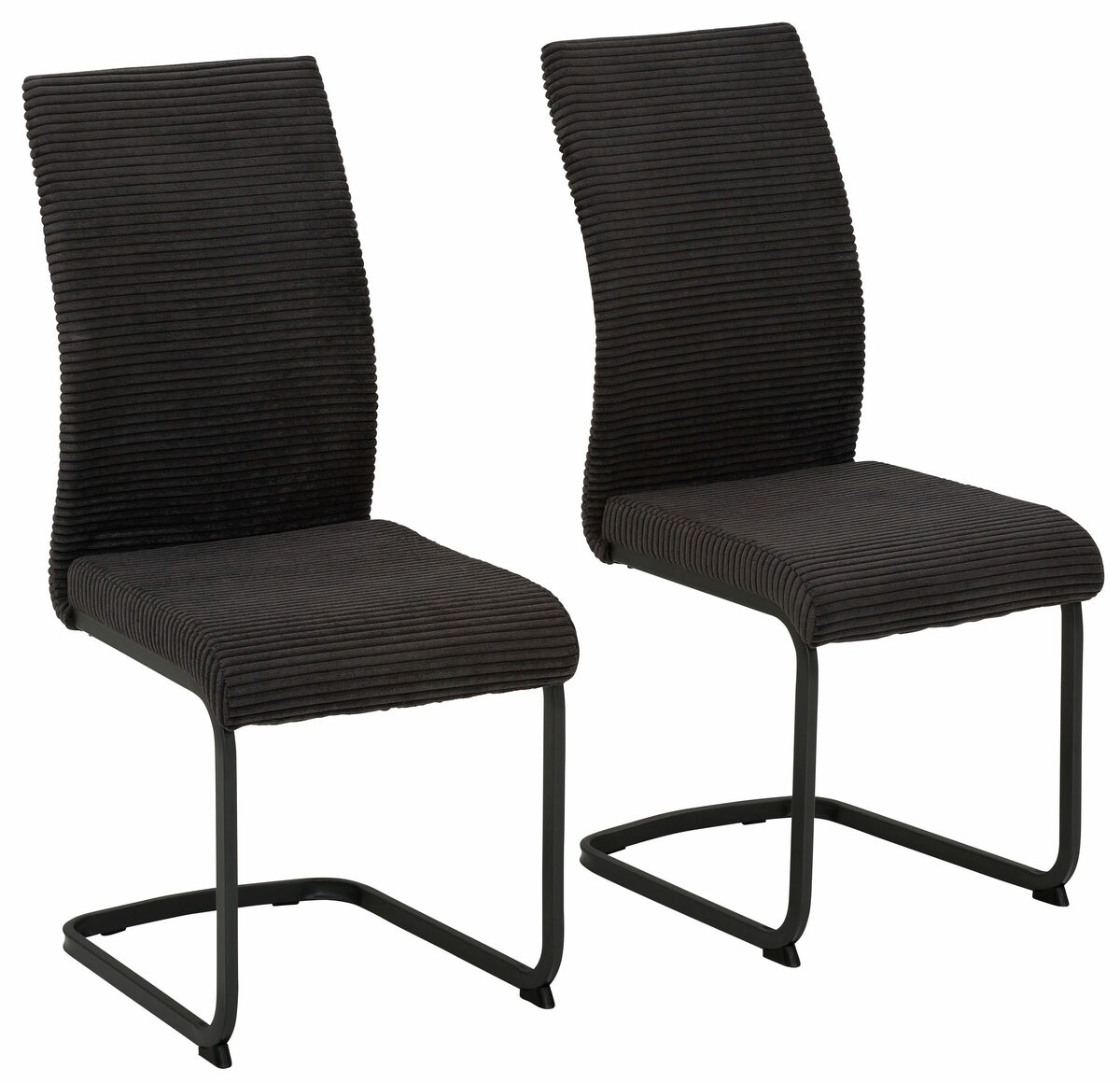 Bild 1 von HELA Freischwinger KATRIN II (Set, 2 St), Bezug Cordstoff