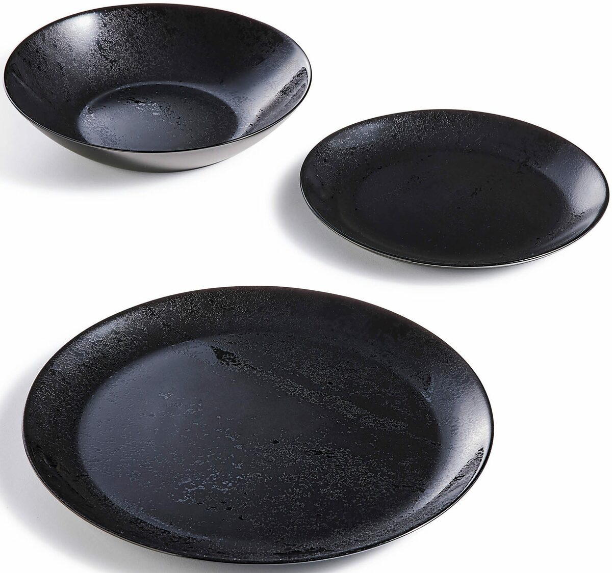 Bild 1 von Leonique Tafelservice Freddie (12-tlg), 4 Personen, Hartglas, kratz- und stoßfest, Made in Europe