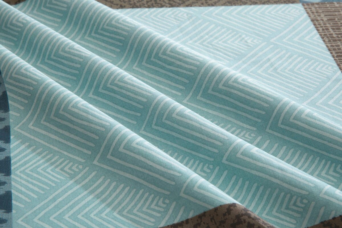 Bild 3 von Bettwäsche Ella, BIERBAUM, Renforcé, 2 teilig, in hochwertigem Renforcé, Karo Design, ab Größe 135x200 cm