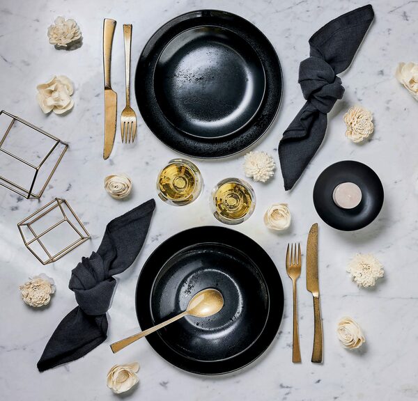 Bild 3 von Leonique Tafelservice Freddie (12-tlg), 4 Personen, Hartglas, kratz- und stoßfest, Made in Europe