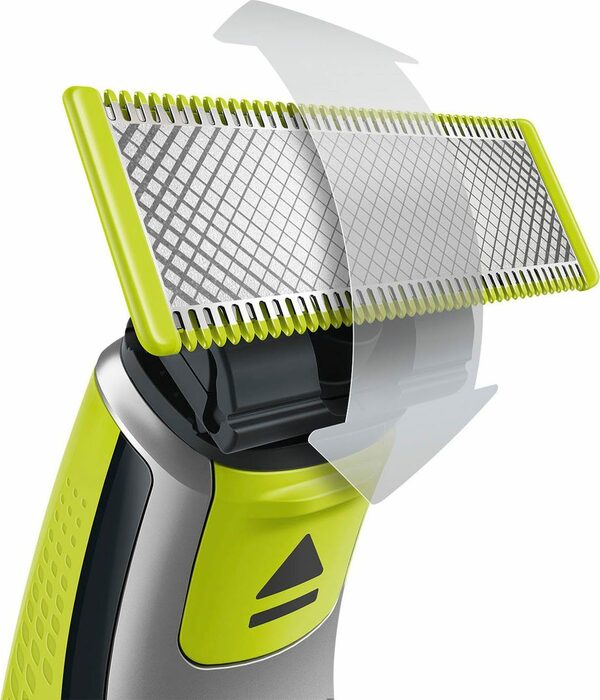 Bild 3 von Philips Ersatzscherköpfe OneBlade QP240/50, Set, 4 St., passend für alle OneBlade Handstücke, eine Klinge hält bis zu 4 Monate