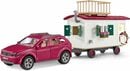 Bild 2 von Schleich® Spielwelt HORSE CLUB, Wohnwagen für geheime Club-Treffen (42593)