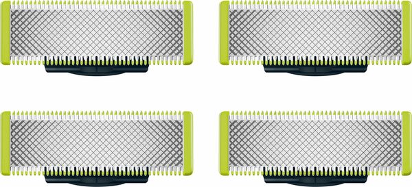 Bild 2 von Philips Ersatzscherköpfe OneBlade QP240/50, Set, 4 St., passend für alle OneBlade Handstücke, eine Klinge hält bis zu 4 Monate