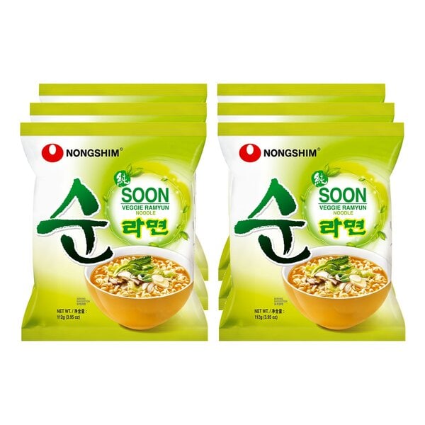 Nongshim Soon Ramyun Veggie 112 G 6er Pack Von Netto Marken Discount