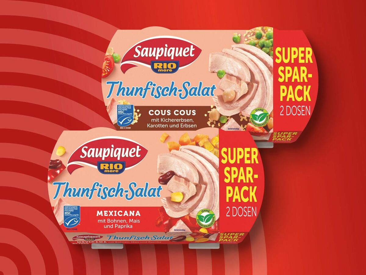 Bild 1 von Saupiquet MSC Thunfischsalat Duopack