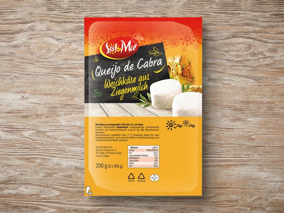 Bild 1 von Sol & Mar Weichkäse aus Ziegenmilch