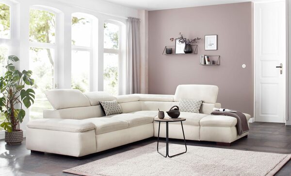 Bild 3 von Home affaire Ecksofa Alberto, mit Ottomane, inkl. Kopfteilverstellung, wahlweise mit Bettfunktion