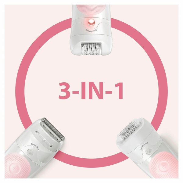 Bild 3 von Braun Epilierer Silk-épil 5 5-620, Wet&Dry, Hochfrequenz-Massageaufsatz