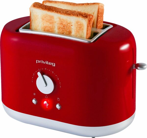 Bild 2 von Privileg Toaster PT2870RPH, 2 kurze Schlitze, 870 W