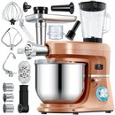 Bild 1 von KESSER® 3 in 1 Universal Küchenmaschine K-KM 3000 mit Fleischwolf Knetmaschine Multifuntionale Rührmaschine 5,5L Schüssel mit 3 Rührwerkzeuge 1,5L Entsafter Wurst Set Pasta & Plätzchenformen