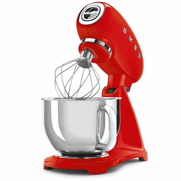 Bild 2 von Smeg Küchenmaschine SMF03RDEU Rot, 800 W, 4,8 l Schüssel