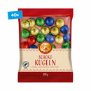 Bild 1 von Santa Claus in Town Schokoladenkugeln masssiv 200 g, 40er Pack