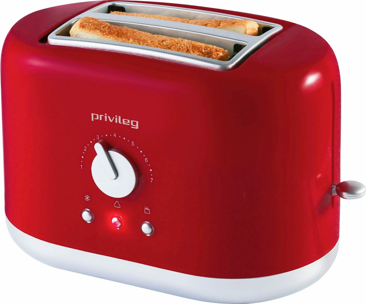 Bild 4 von Privileg Toaster PT2870RPH, 2 kurze Schlitze, 870 W
