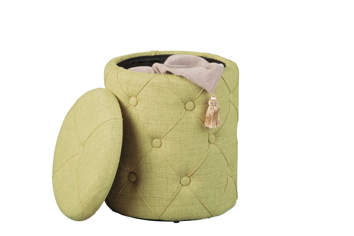 Bild 1 von Inter Link Stauraum-Hocker in gelbgrün