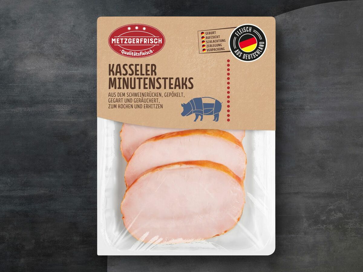 Metzgerfrisch Kasseler Minutensteaks von Lidl ansehen!