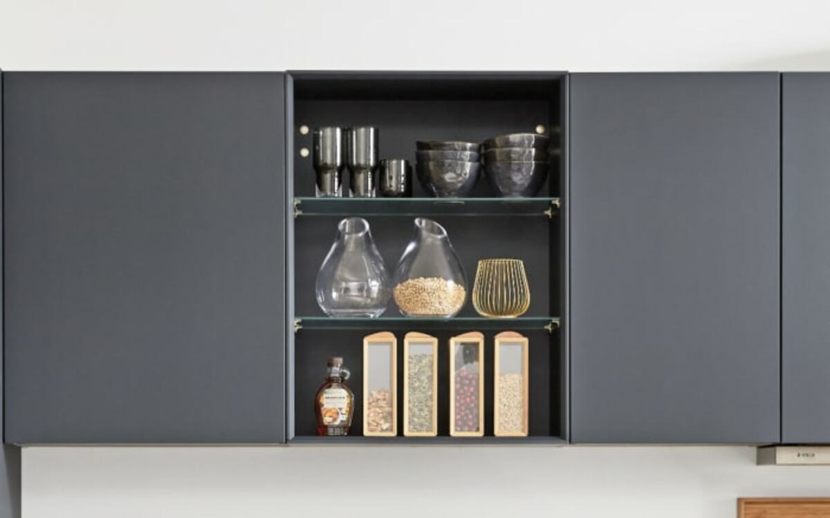 Bild 2 von Nobilia - Einbauküche Esilia, fjordblau, inkl. Elektrogeräte