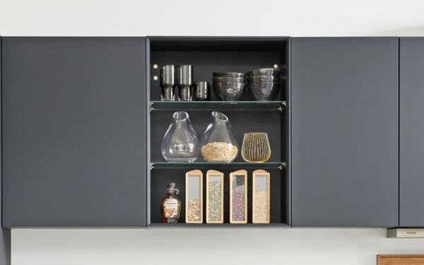 Bild 2 von Nobilia - Einbauküche Esilia, fjordblau, inkl. Elektrogeräte