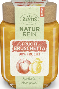 Zentis Naturrein 90% Frucht Bruschetta Aprikose-Nektarine 200G