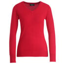 Bild 1 von Damen Feinstrickpullover mit V-Ausschnitt