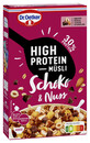 Bild 1 von Dr.Oetker High Protein Müsli Schoko & Nuss 400G