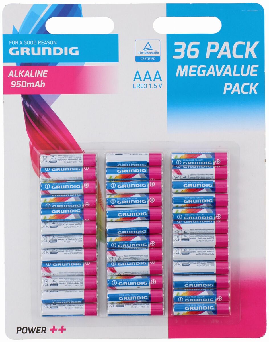 Bild 1 von GRUNDIG Batterien AAA