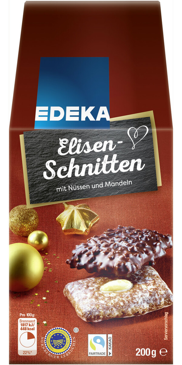 Bild 1 von EDEKA Elisen-Schnitten 200G