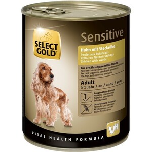 SELECT GOLD Sensitive Adult Huhn mit Steckrübe 12x800 g