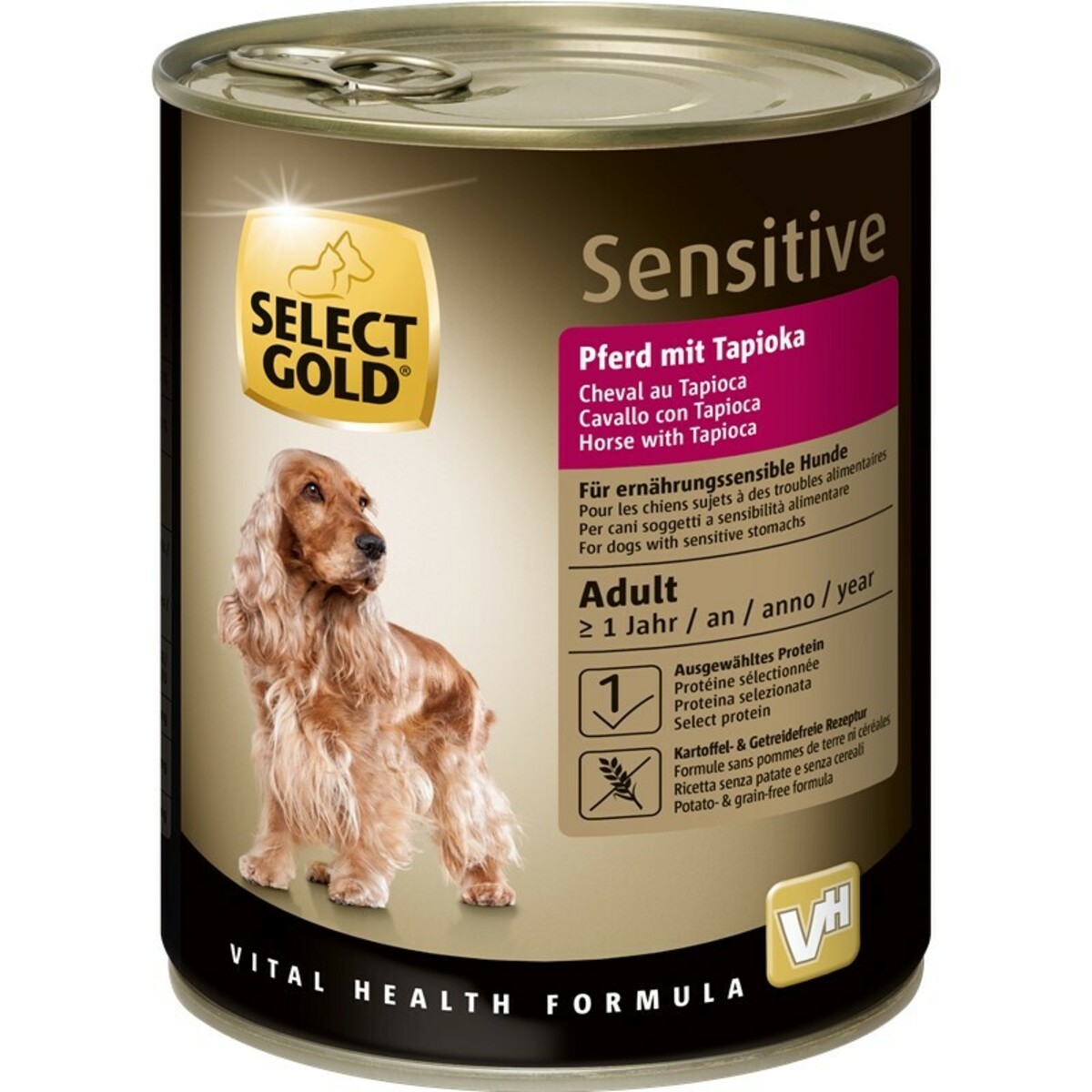 Bild 1 von SELECT GOLD Sensitive Adult Pferd mit Tapioka 24x800 g
