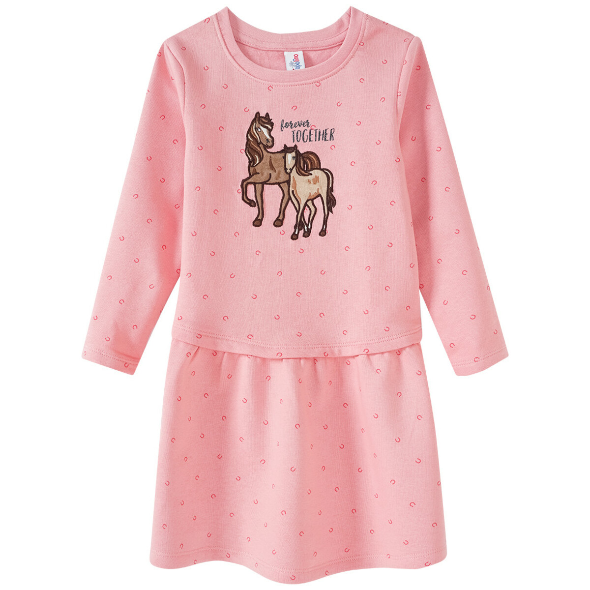 Bild 1 von Mädchen Kleid mit Pferde-Applikation