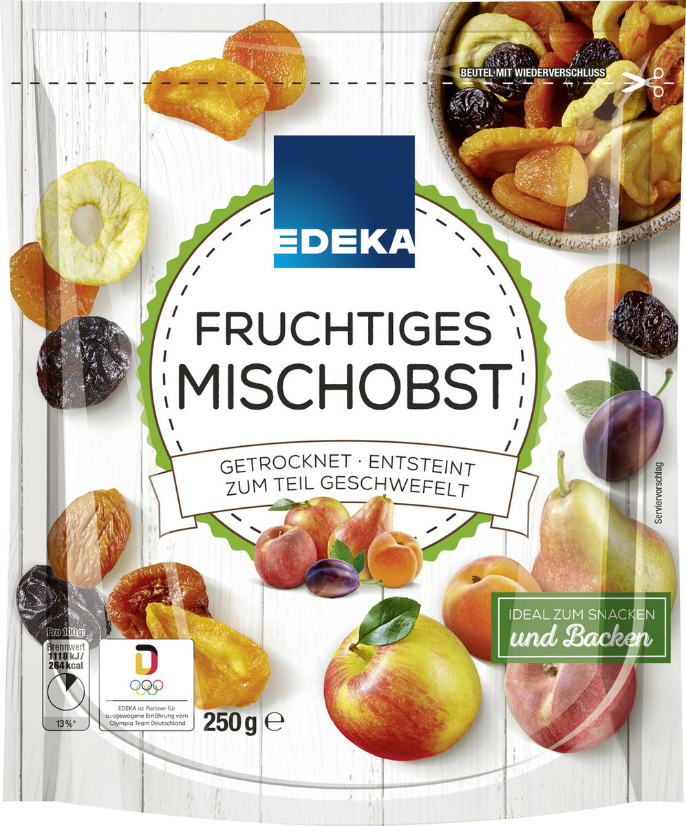 Bild 1 von EDEKA Fruchtiges Mischobst 250G