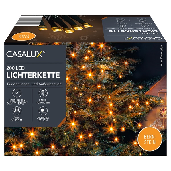 Bild 1 von CASALUX LED-Lichterkette, 200 LEDs