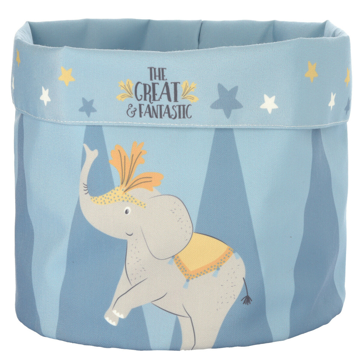 Bild 1 von Großer Aufbewahrungskorb mit Zirkus-Motiv