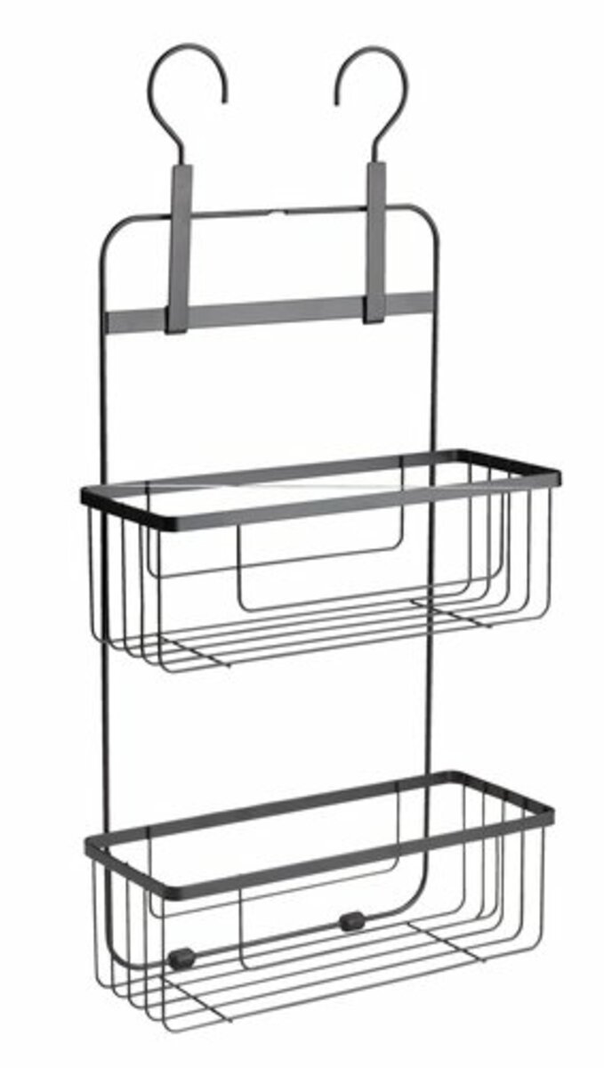 Bild 2 von Regal NACKA mit mehreren Haken schwarz