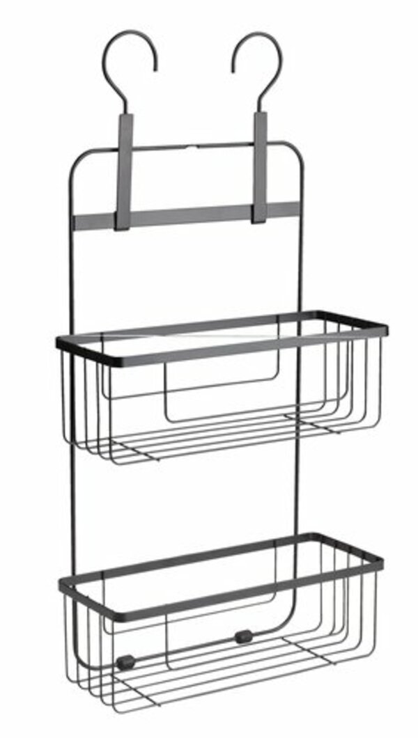 Bild 2 von Regal NACKA mit mehreren Haken schwarz