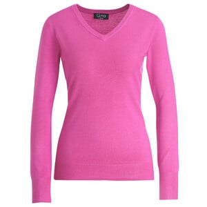 Damen Feinstrickpullover mit V-Ausschnitt