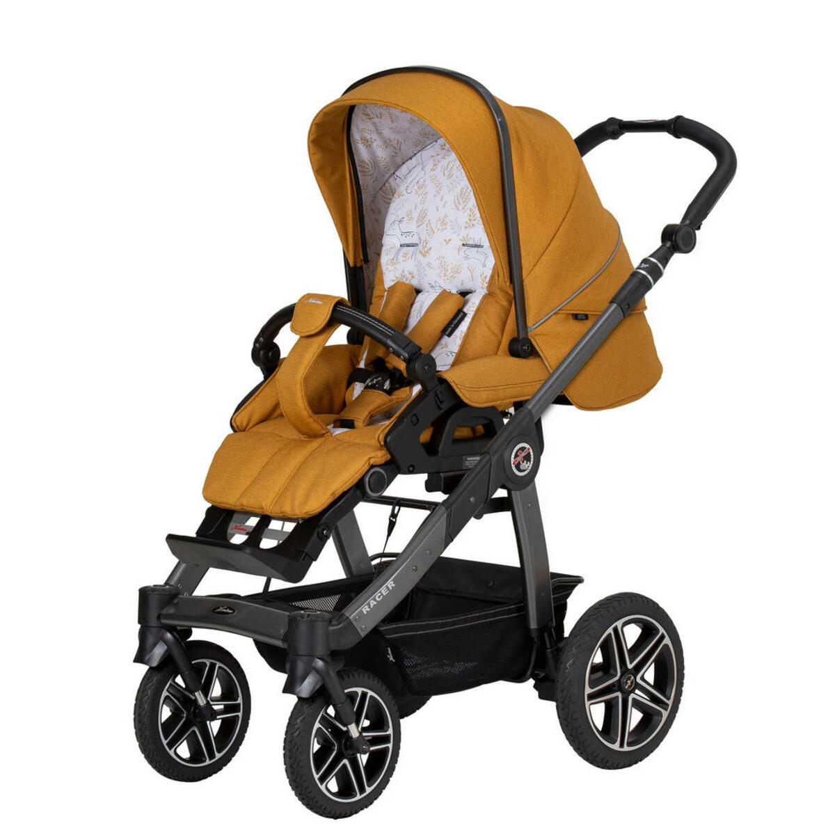 Bild 1 von Hartan KINDERWAGEN Weiß, Senfgelb
