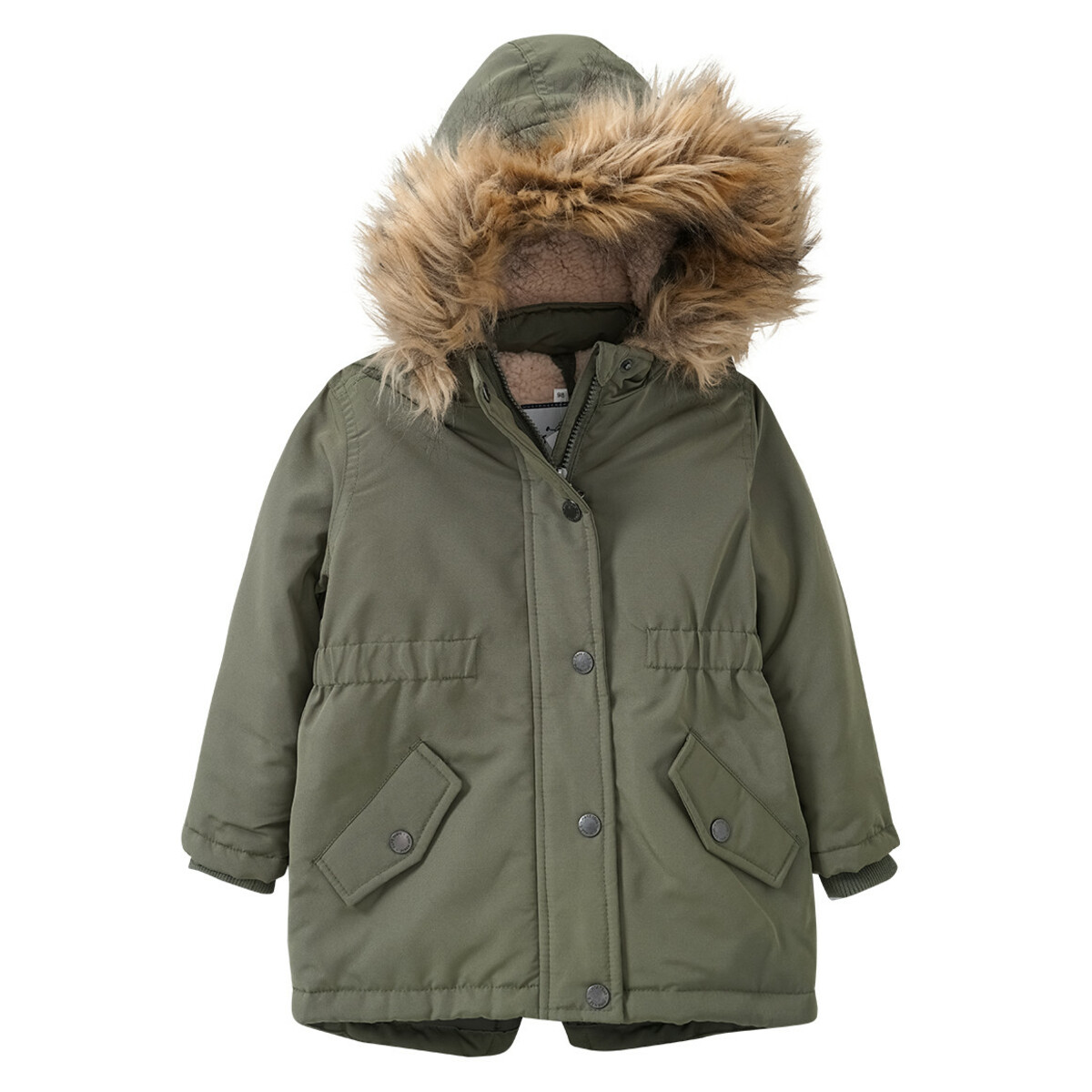 Bild 1 von Mädchen Parka mit Fellimitat