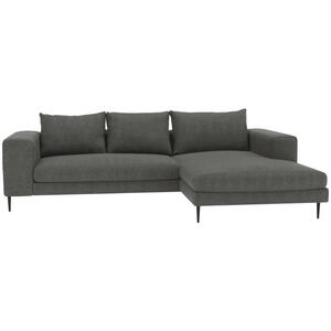 MID.YOU ECKSCHLAFSOFA Dunkelgrau