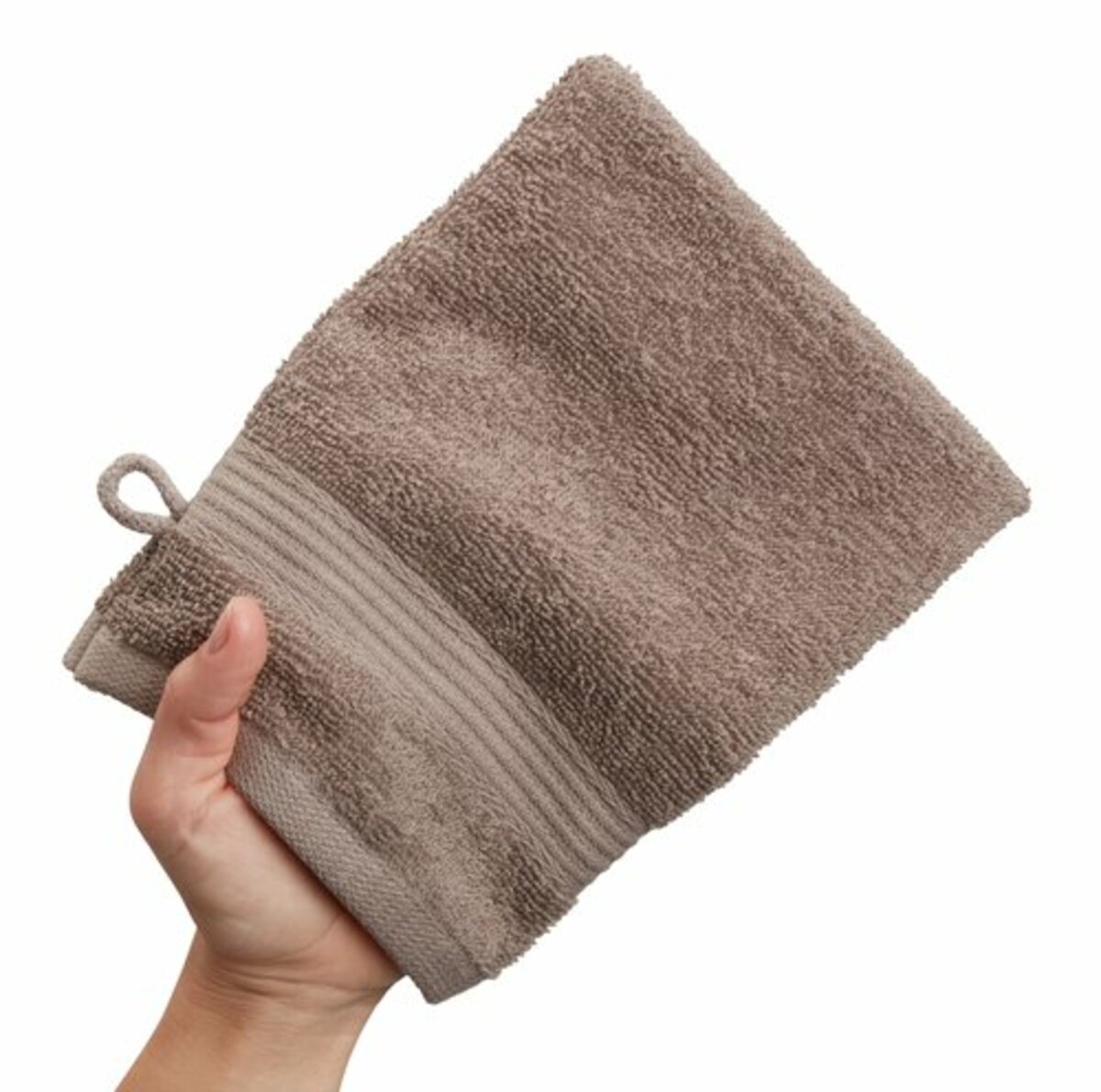 Bild 1 von Waschhandschuh KARLSTAD 15x21cm braun KR