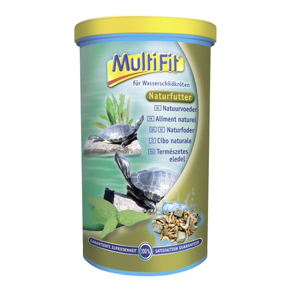 Bild 1 von MultiFit Naturfutter für Wasserschildkröten 1 l