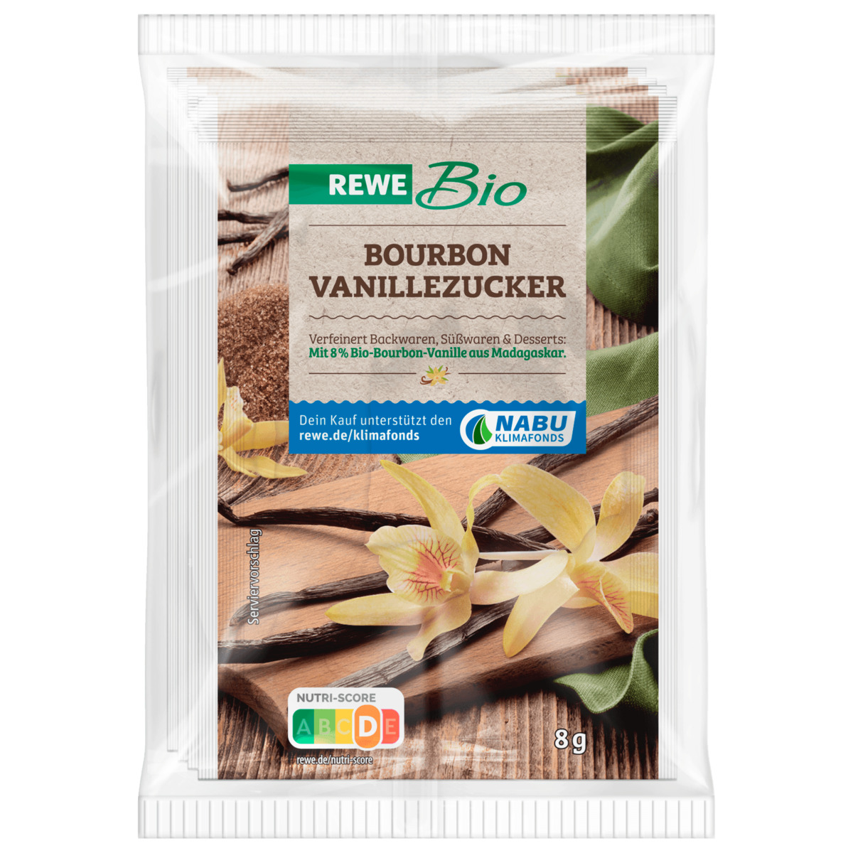 Bild 1 von REWE Bio Bourbon Vanillezucker