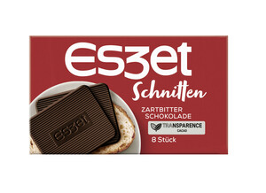 Eszet Schnitten Zartbitter 75G