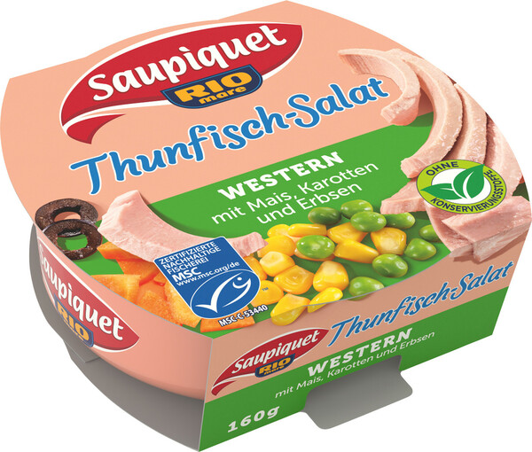 Bild 1 von Saupiquet MSC Thunfisch-Salat Western 160G