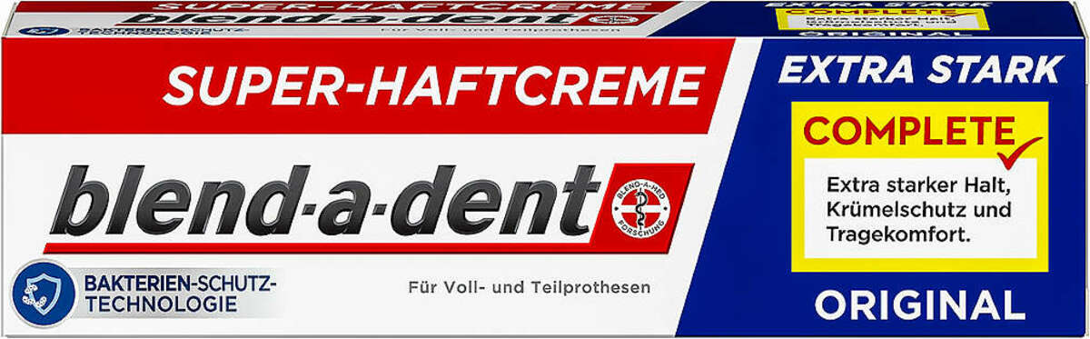 Bild 1 von BLEND-A-DENT Haftcreme Extra Stark