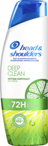Head & Shoulders Shampoo Deep Clean mit Zitrus 250ML