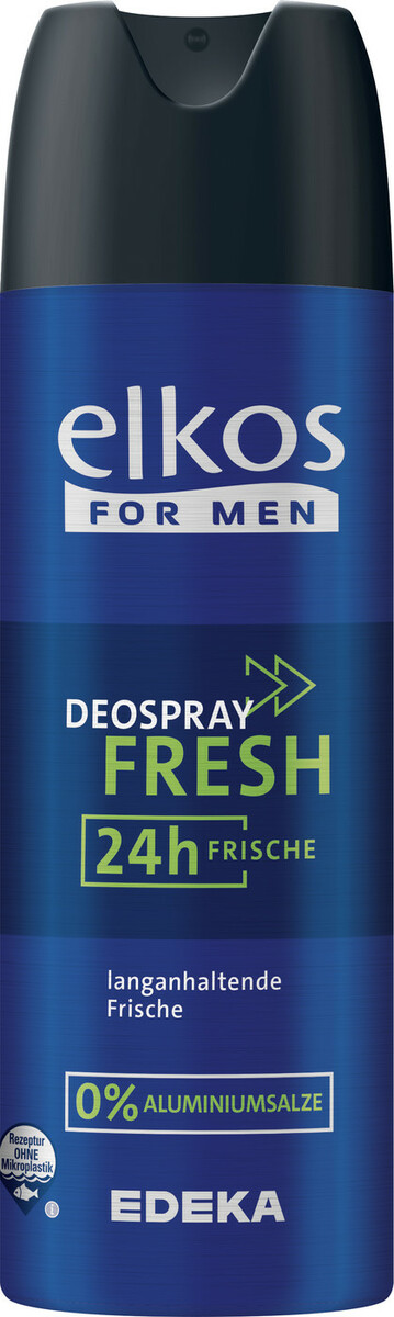 Bild 1 von Elkos Men Deospray Fresh 200ML
